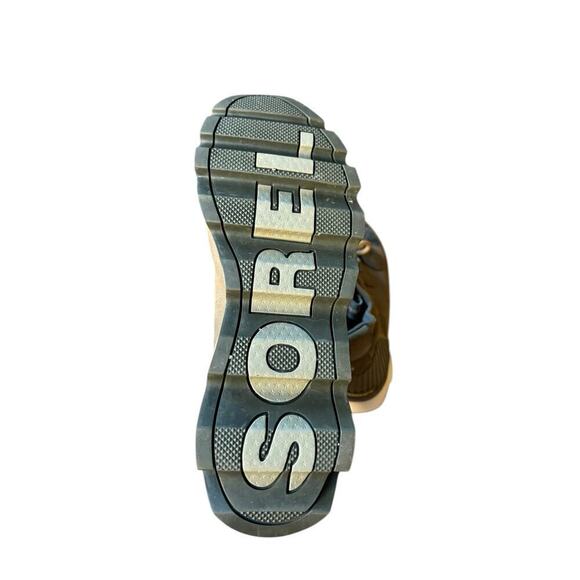 Sorel Weatherproof Kinetic Caribou Hiking Snow Sneaker Boot - Quarry Grey Brown - Picture 11 of 12